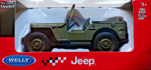 Jeep willys by welly - 1/38,