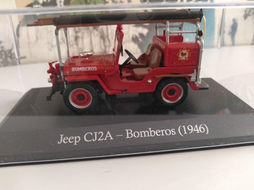 Jeep cj2a pompiers - pompiers., 1946