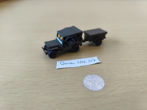 Jeep 87e avec remorque - avec,