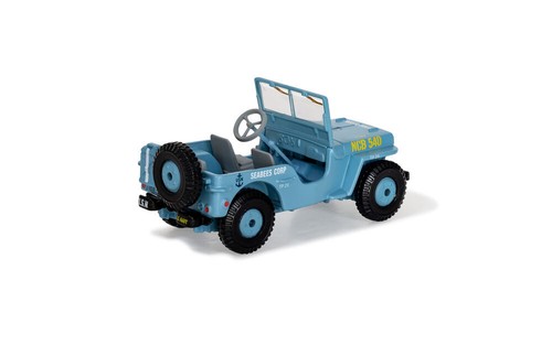 Corgi mim jeep willys - jeep, seebees