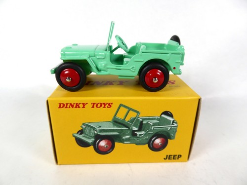 Jeep willys verte fluo dinky - verte,